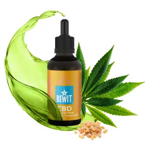 Bewit CBD Full Spectrum 3000mg Konopný olej s kadidlem 50ml