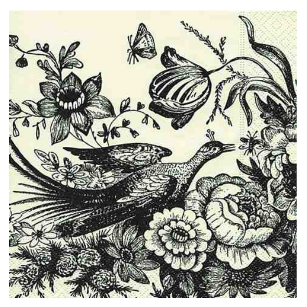 Papírové ubrousky Romantic Drawing