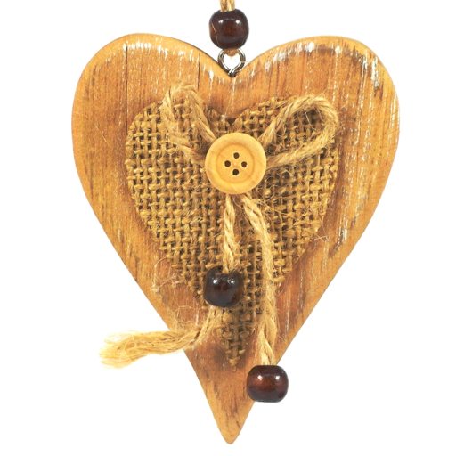 Dekorativní dřevěné srdce
