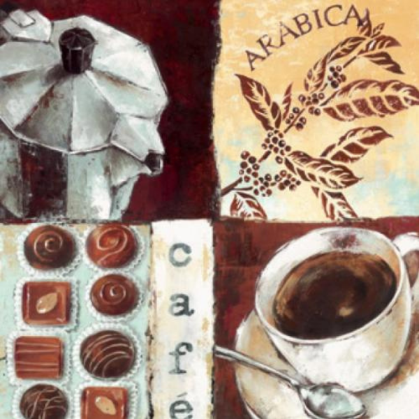 Papírové ubrousky Mocha Cafe