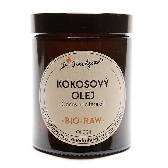 Kokosový olej BIO RAW 180ml