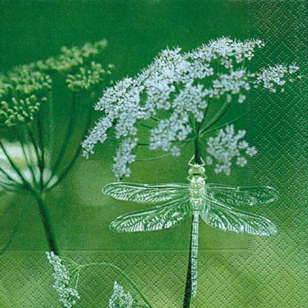 Papírové ubrousky Delicate dragonfly