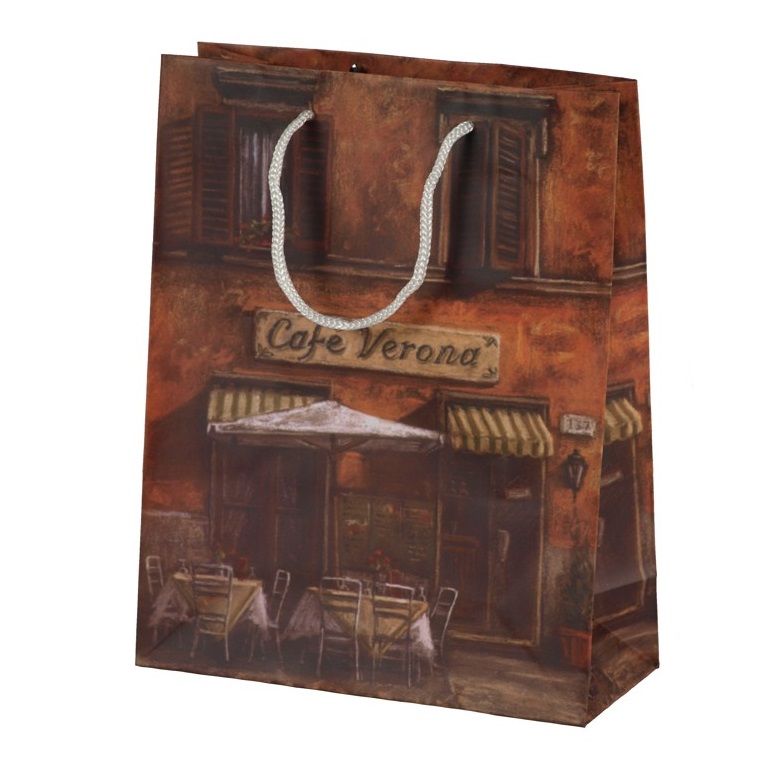 Dárková papírová taška střední