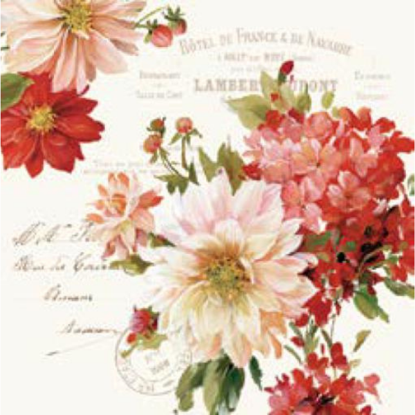Papírové ubrousky Season Flowers
