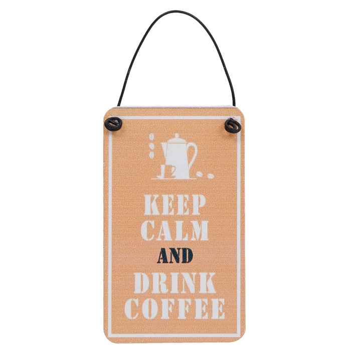 Kovová mini cedulka 5x8cm