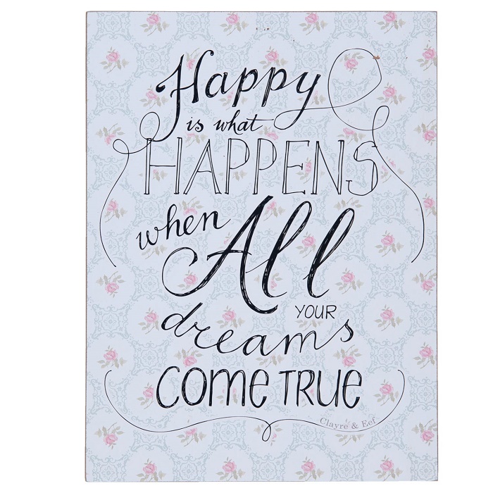 Dřevěná cedule 30x40cm