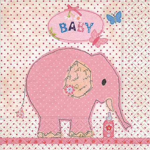 Papírové ubrousky It´s a Girl