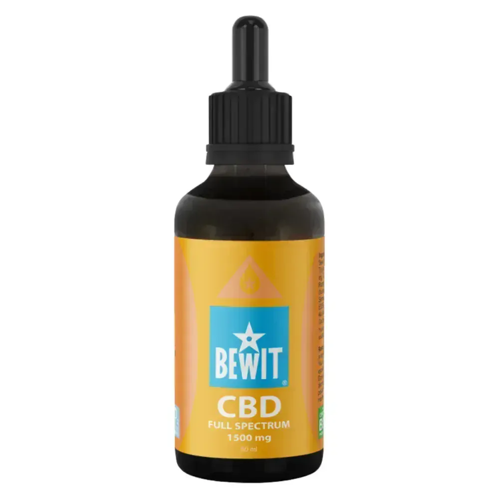 Bewit CBD Full Spectrum 1500mg Konopný olej 50ml