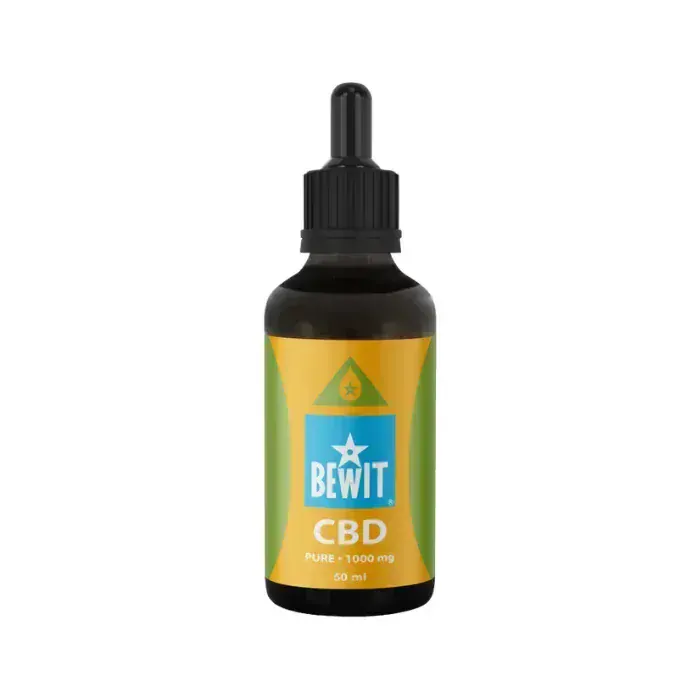Bewit CBD Pure 1000mg Konopný olej 50ml