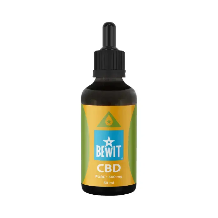 Bewit CBD Pure 500mg Konopný olej 50ml