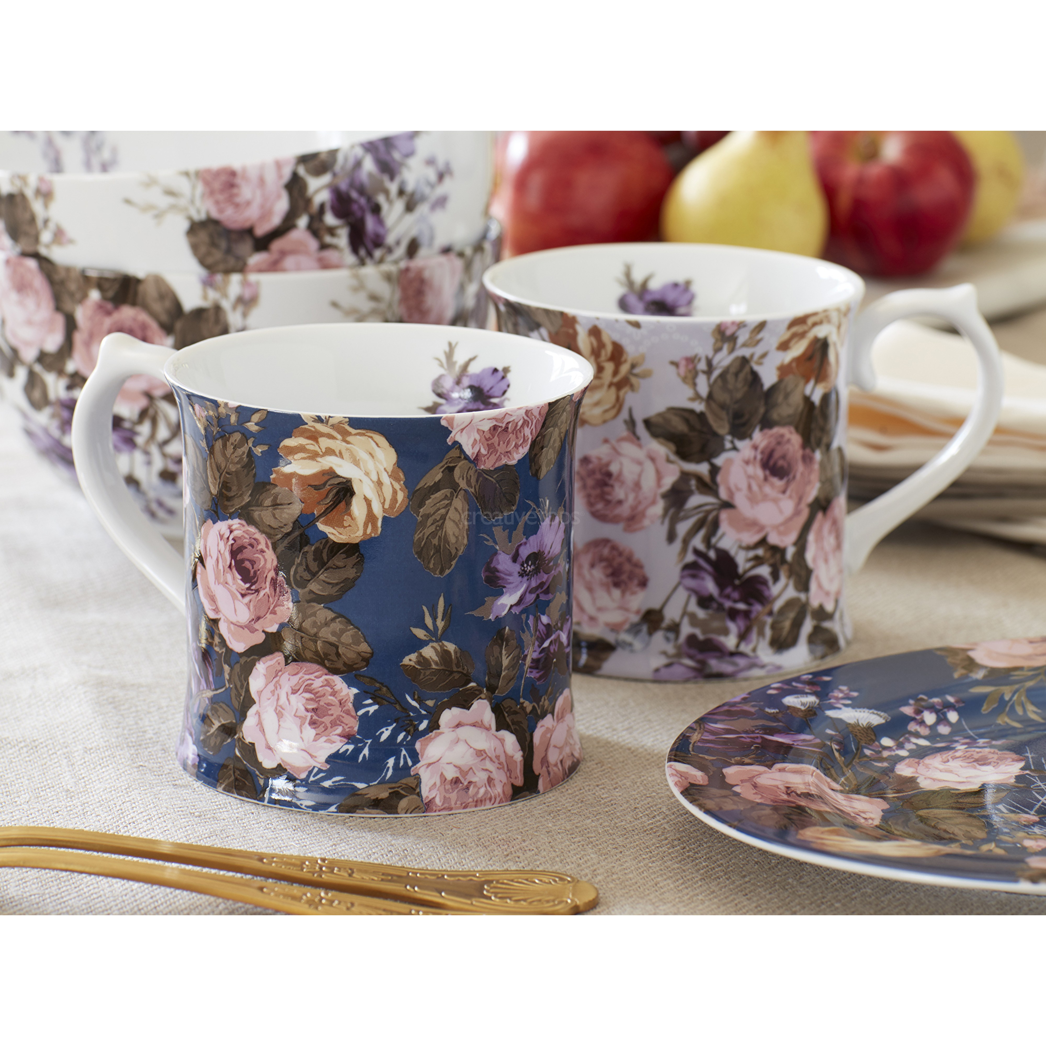 Porcelánový hrnek Blue Wild Apricity